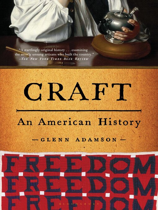 Book jacket for Craft : an American history